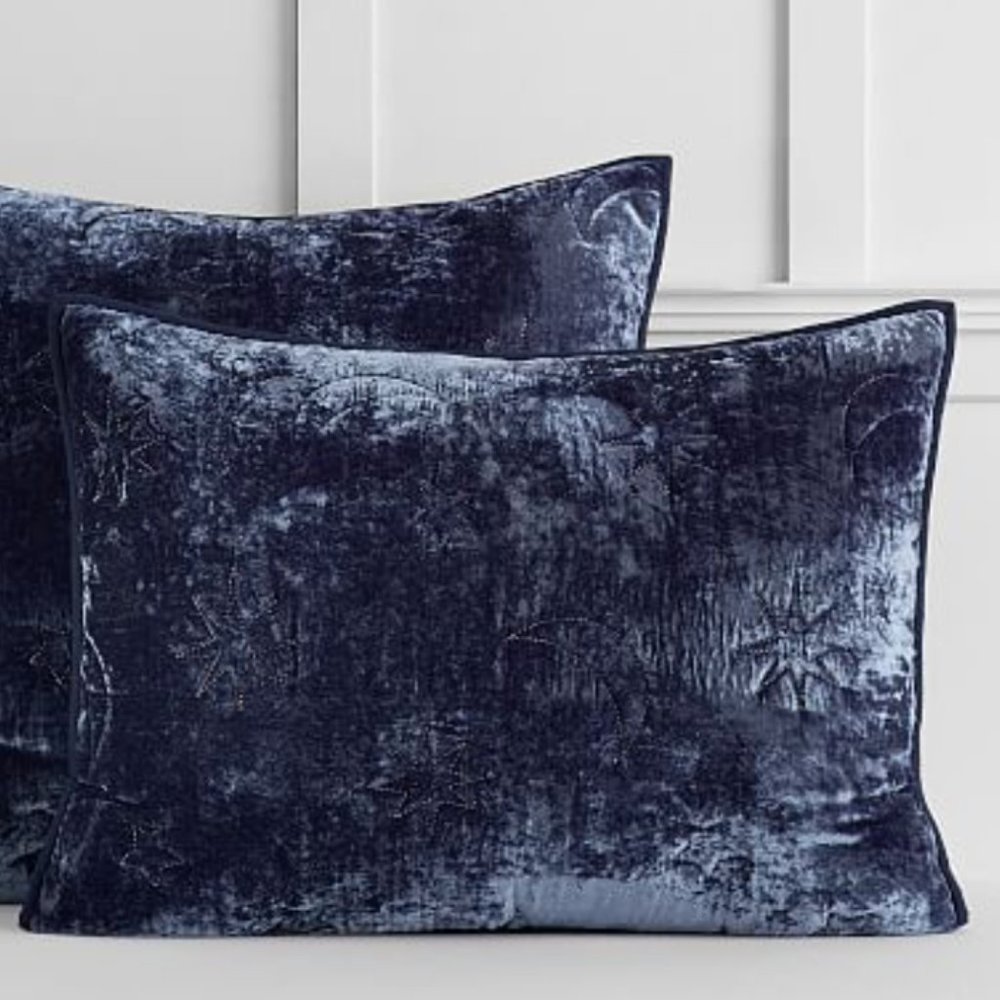 Pottery Barn Teen Harry Potter™ Magical Velvet Sham - Navy